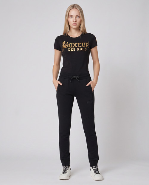 Pantalone In Interlock Black