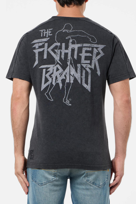 T-Shirt Acid Wash Girocollo Oversize Acid Wash