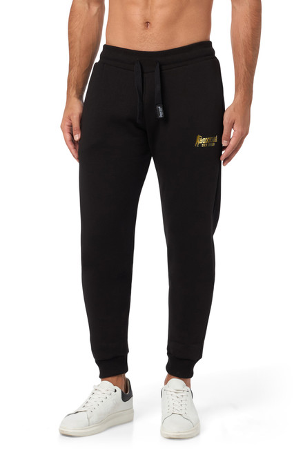 Pantalone Lungo Nero e Oro