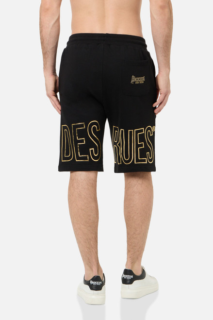 Pantaloncino Black-Gold