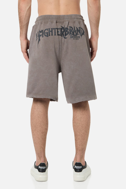 Pantaloncino Vintage In Color Pietra