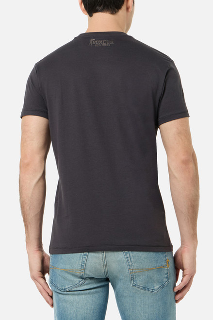 T-Shirt Graficata Anthracite