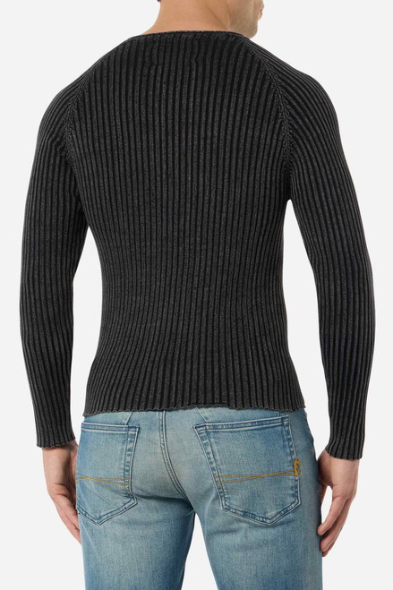 Maglia A Costine Vintage Black