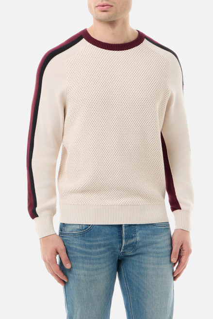 Maglione A Blocchi Di Colore Testurizzato Butter