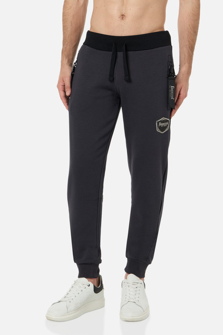 Pantalone Con Inserti Anthracite