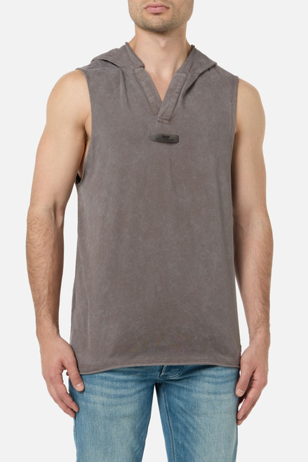 Canotta Vintage In Color Pietra