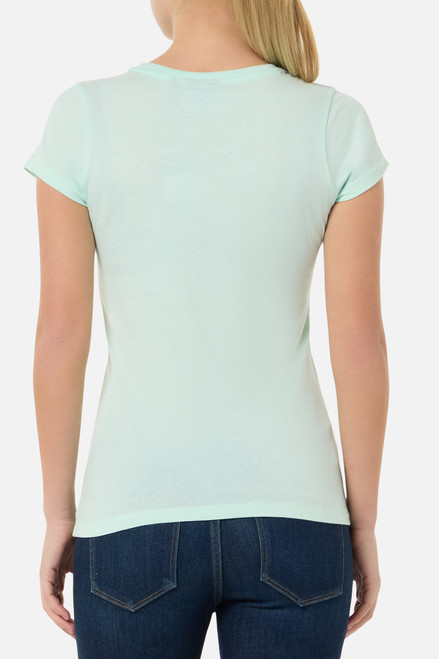 T-Shirt Graficata Color Jelly Mint