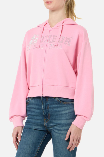 Felpa Corta Candy Pink