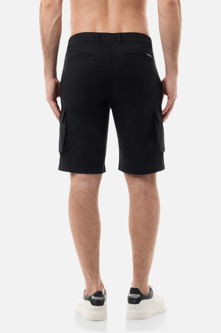 Pantaloncini Cargo Black