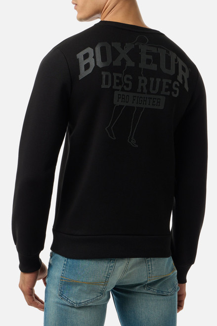 Felpa Girocollo Black