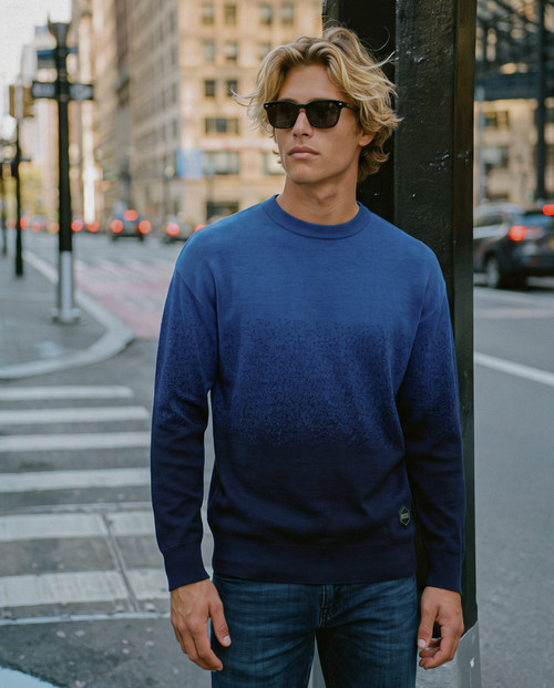 Maglione Girocollo Nocturne Fade Sfumato