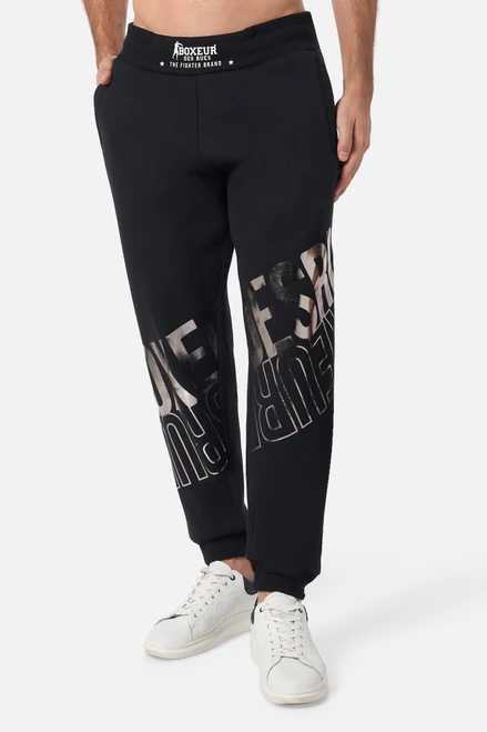 Pantalone Lungo Black-Titanium