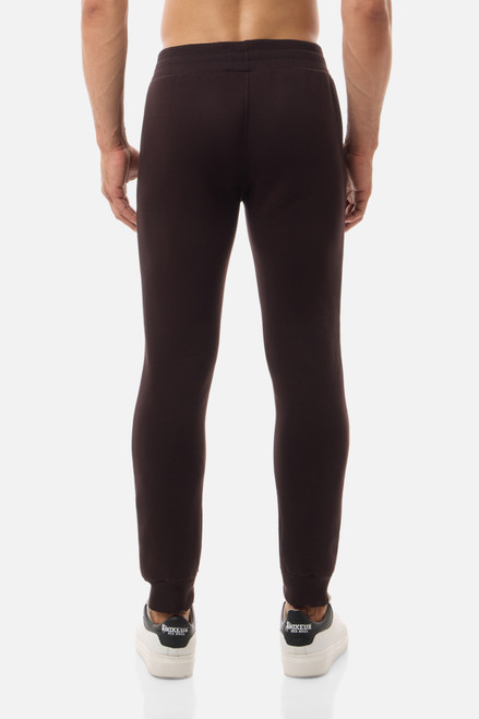 Pantalone Slim Fit Con Logo Chocolate Fondant