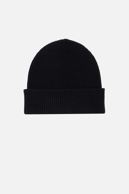 Berretto Con Logo Black-Gold