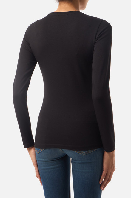 T-Shirt Manica Lunga Black
