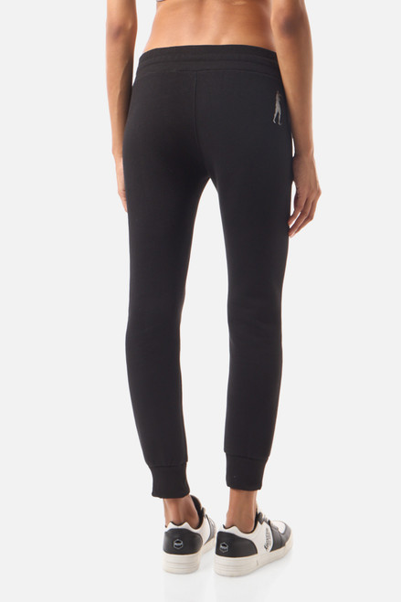 Pantalone Logo Nero-Titanio