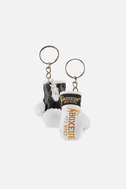 Portachiave Guantino Da Boxe White-Gold