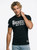 T-Shirt Iconica Black con logo White
