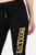 Pantalone Black con Logo Gold