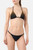 Slip Bikini Black-Gold