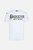 T-Shirt Fit Slim Con Logo White