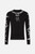T-Shirt Nera A Manica Lunga Con Stampe Black T-Shirt Nera A Manica Lunga Con Stampe Black
