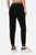Pantalone Nero In Maglia Slim Fit