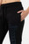 Pantalone Nero Con Strass