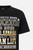 T-Shirt Graficata Black-Gold