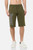 Pantaloncino Verde Militare Con Logo