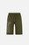 Pantaloncino Verde Militare Con Logo