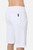 Pantaloncino Bianco Con Logo Oro