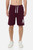 Pantaloncino Bordeaux Con Logo