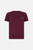 T-Shirt Bordeaux Con Tape Stampato