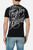T-Shirt Nera Graficata In Stile Chicano