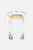 T-Shirt Con Tribali Dorati White-Gold