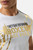 T-Shirt Con Tribali Dorati White-Gold