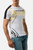 T-Shirt Con Tribali Dorati White-Gold
