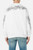 Felpa Giro Collo Graficata In Stile Chicano White