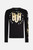 T-Shirt A Manica Lunga Black-Gold