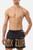 Boxer Da Mare Neri E Oro Black-Gold
