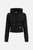 Felpina Corta All Over Black