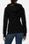 Felpa Logo Nera Con Cappuccio E Zip