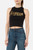 Canotta Corta Black-Gold Con Logo