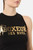 Canotta Corta Black-Gold Con Logo