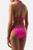 Top Bikini A Triangolo Fuxia