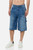 Double Knee Carpenter Jeans Corto Medium Blue