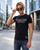 T-Shirt Manica Corta Iconica Black-Titanium