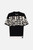 T-Shirt Manica Corta Over Fit All Over Nera