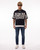 T-Shirt Manica Corta Over Fit All Over Nera